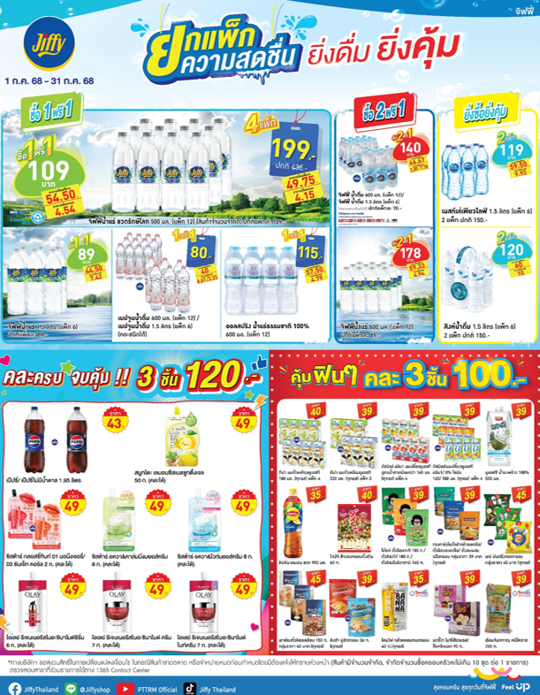 โปรโมชั่น จิฟฟี่ ประจำเดือนกรกฏาคม