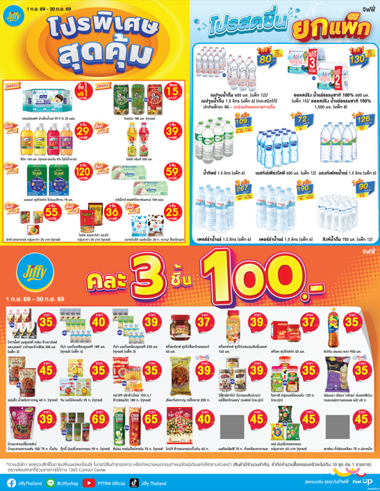 โปรโมชั่น จิฟฟี่ ประจำเดือนกันยายน